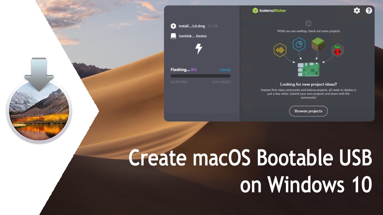 create a bootable usb on mac for windows